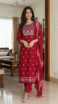 Shabnam Embroidered Salwar Set