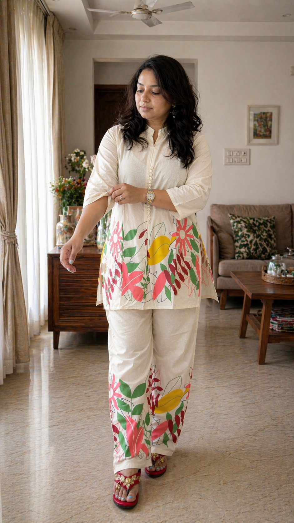 Basant Bloom Co-ord Set