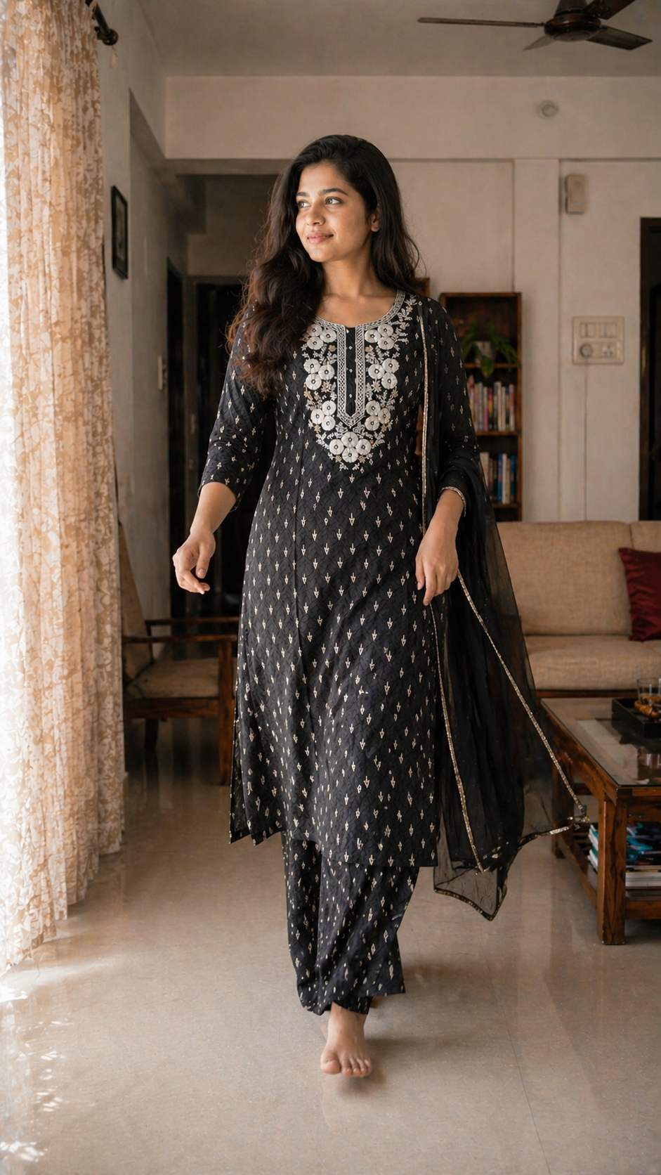 Bahar Embroidered Salwar Set