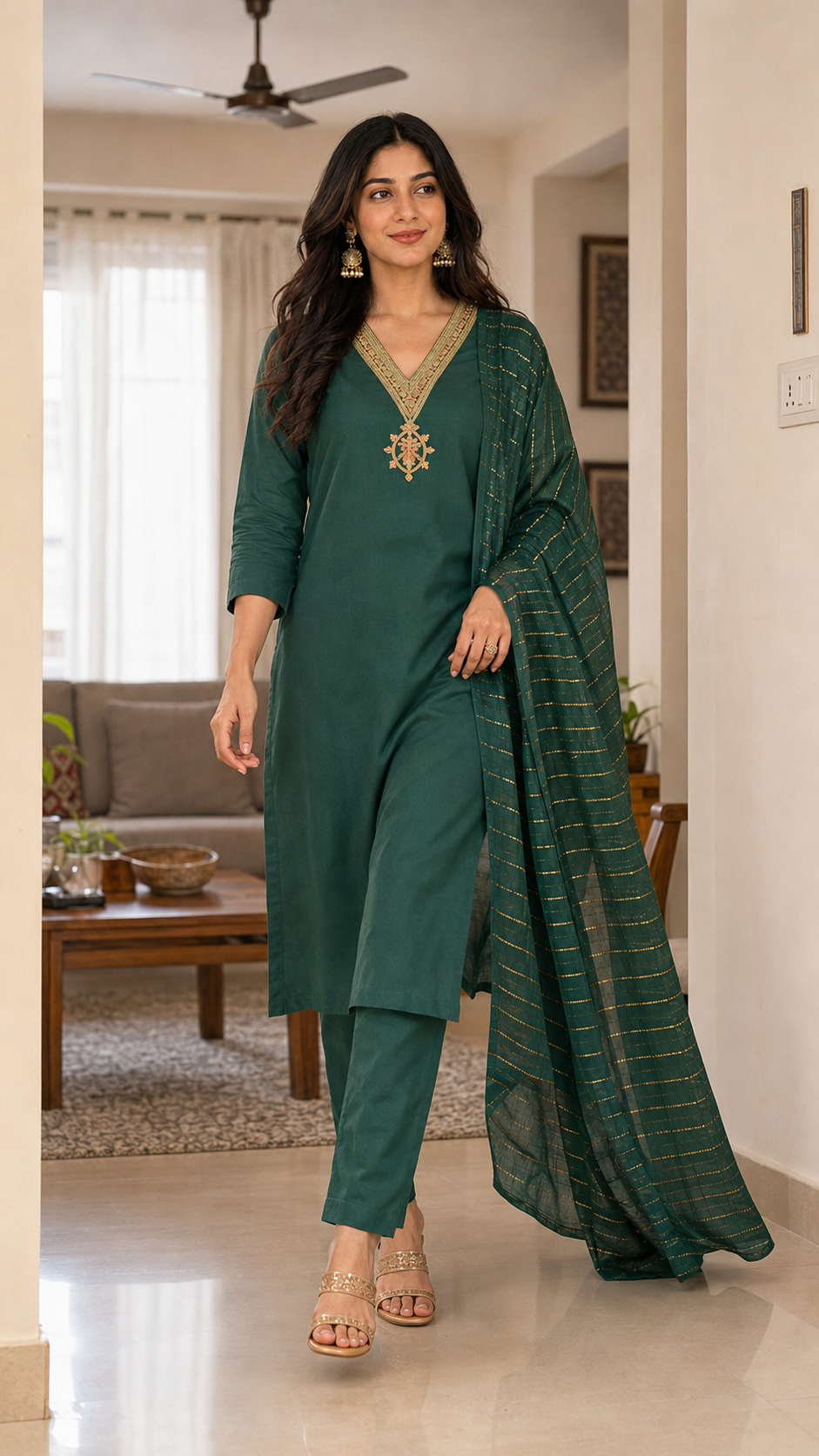Hariyali Zardozi