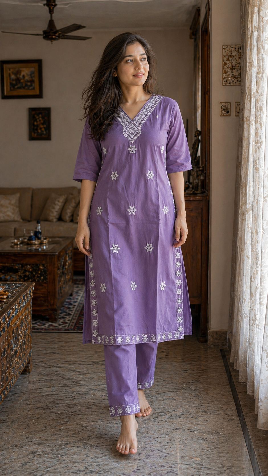 Sitara Embroidered Coord Set