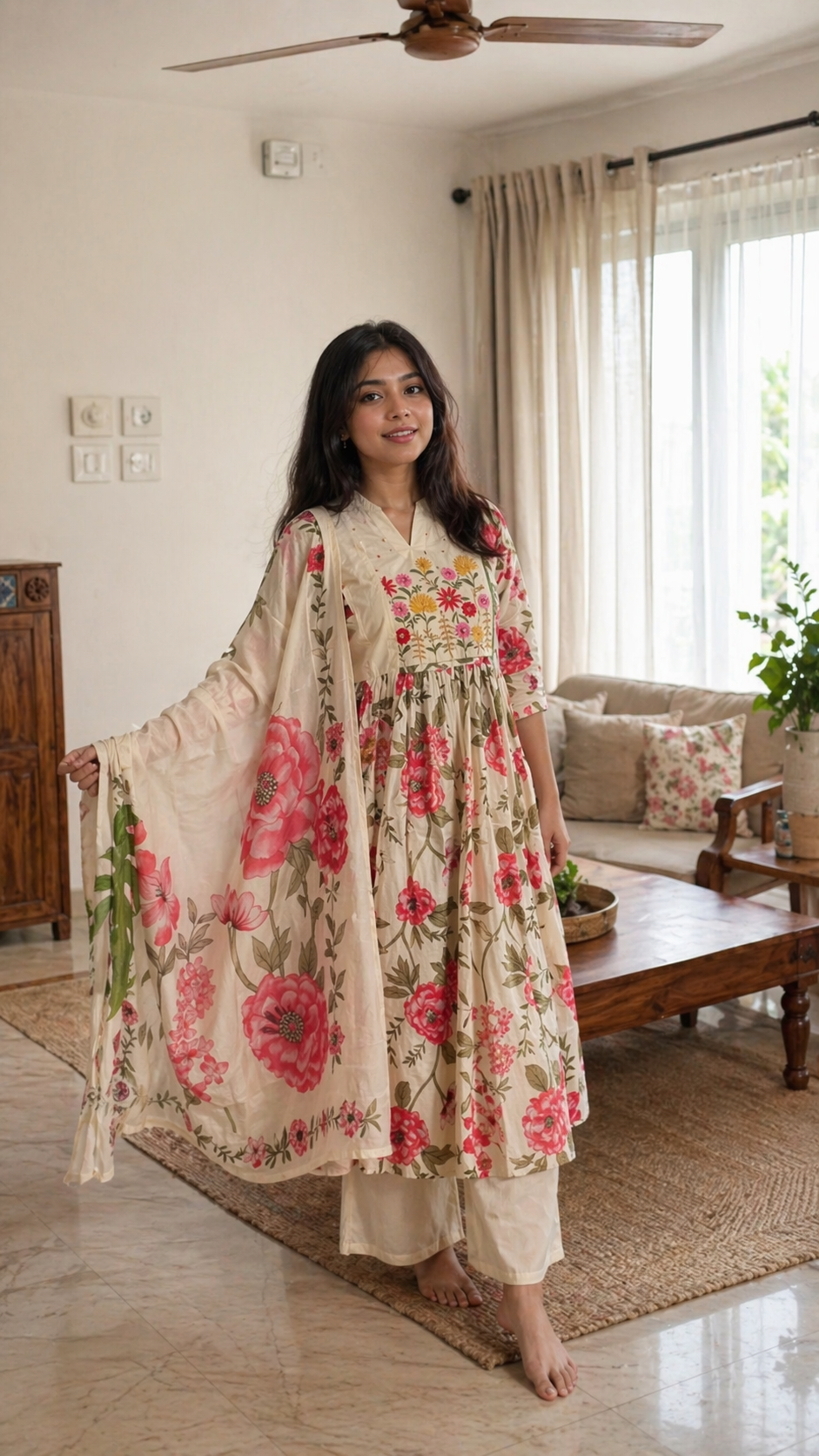 Gulbahar Anarkali Set