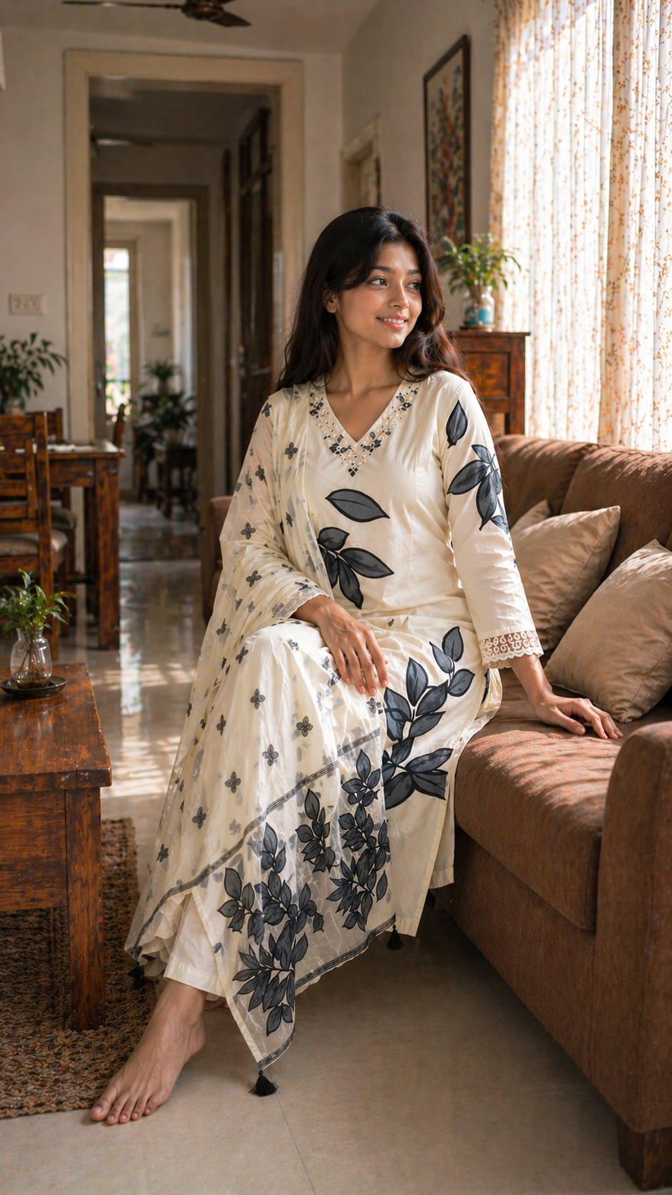 Kaali Patti Straight Set