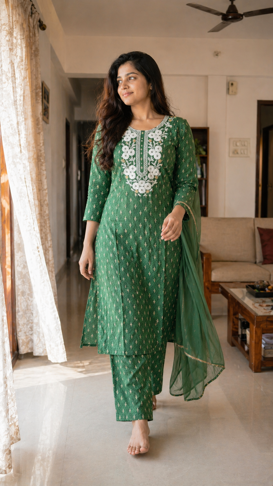 Bahar Embroidered Salwar Set