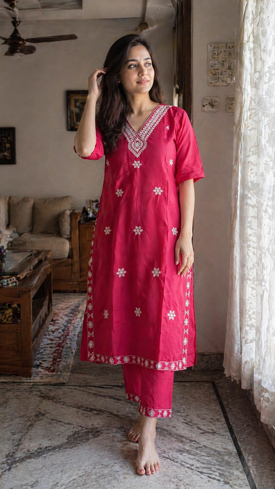 Sitara Embroidered Coord Set