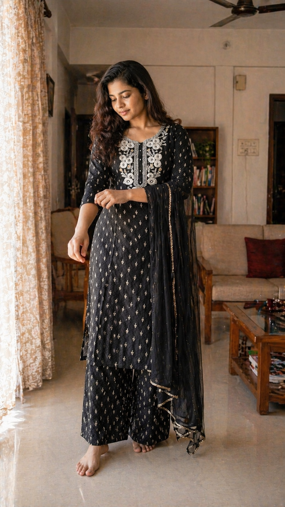 Bahar Embroidered Salwar Set