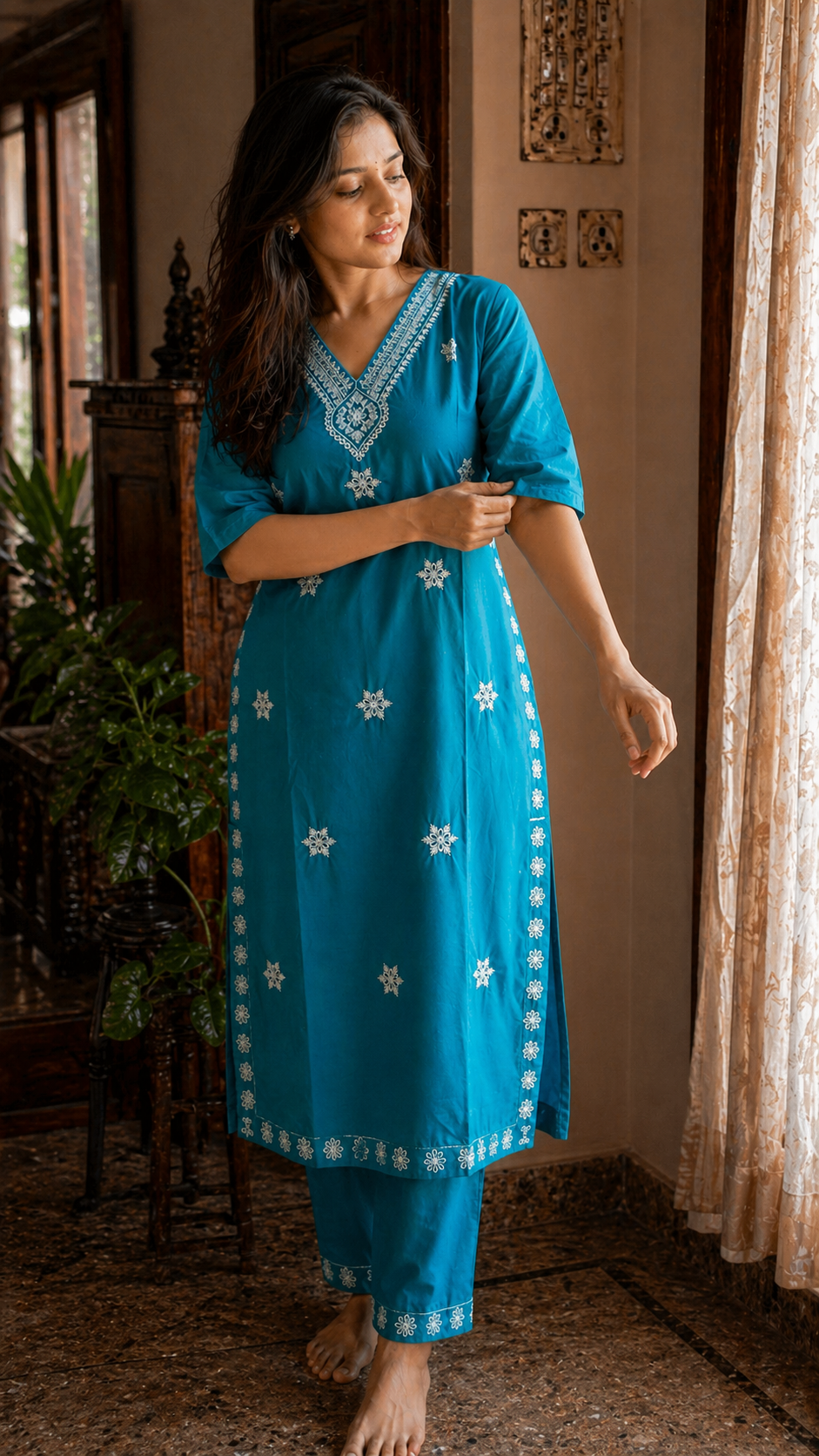 Sitara Embroidered Coord Set