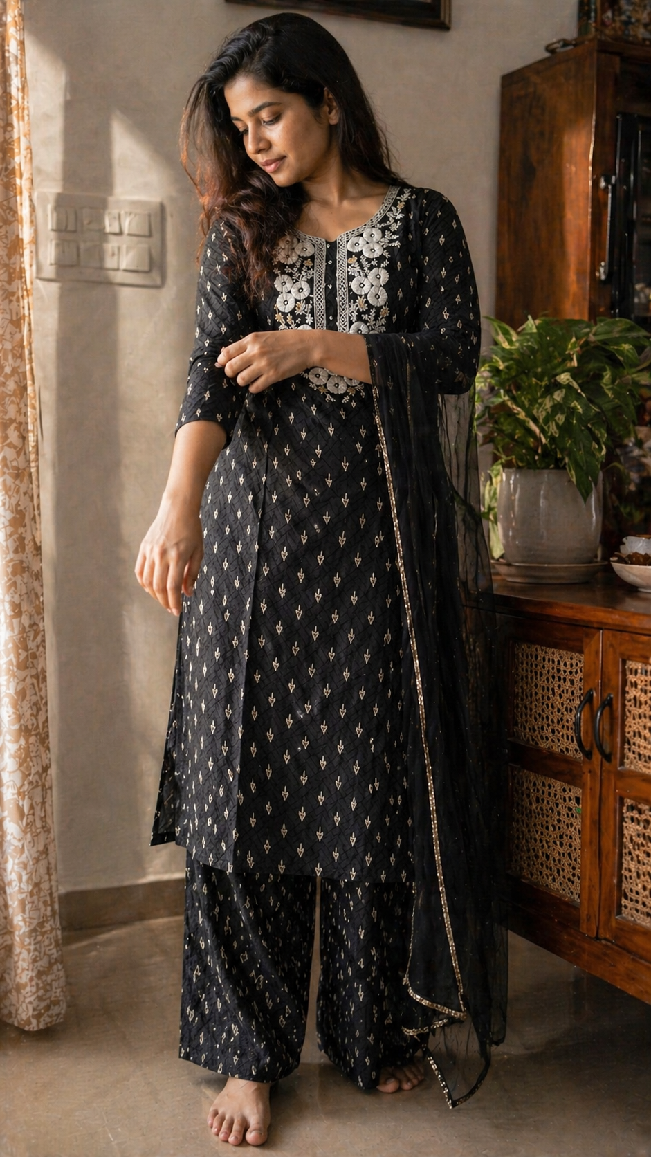 Bahar Embroidered Salwar Set