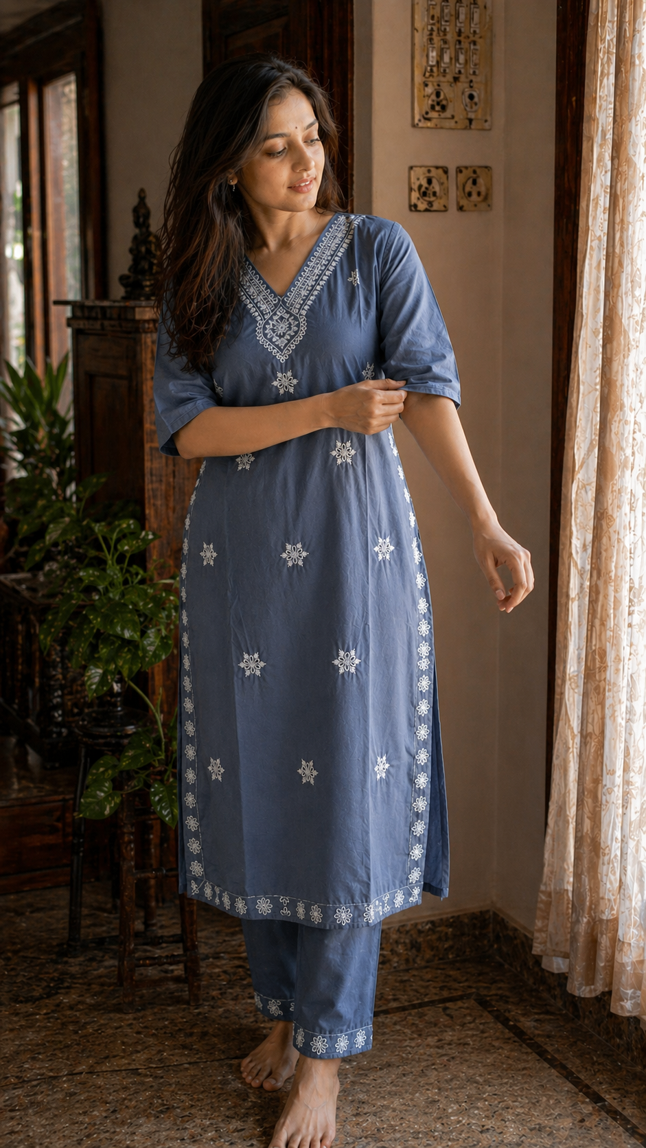 Sitara Embroidered Coord Set