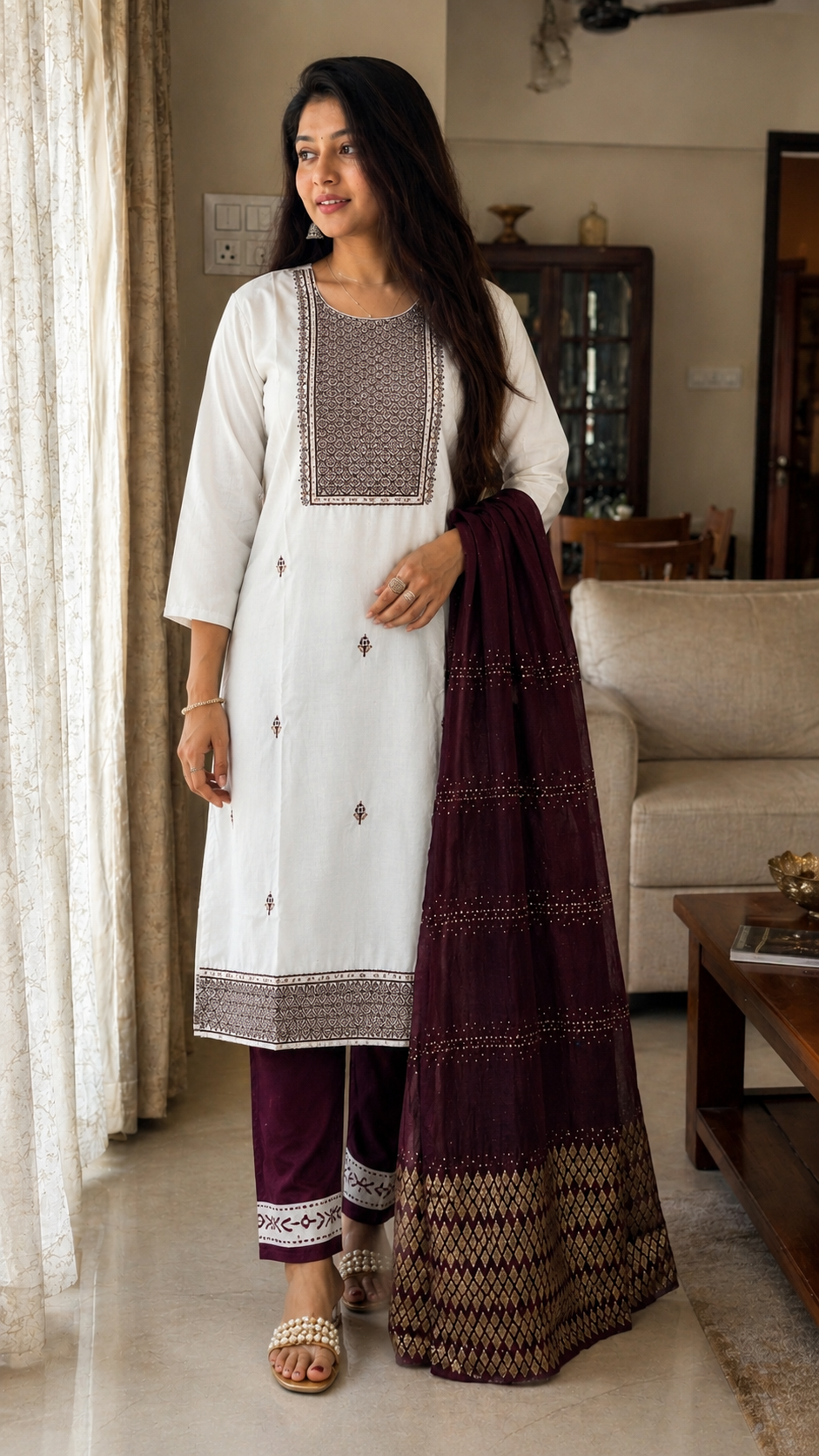 Rangrez Embroidered Salwar Set
