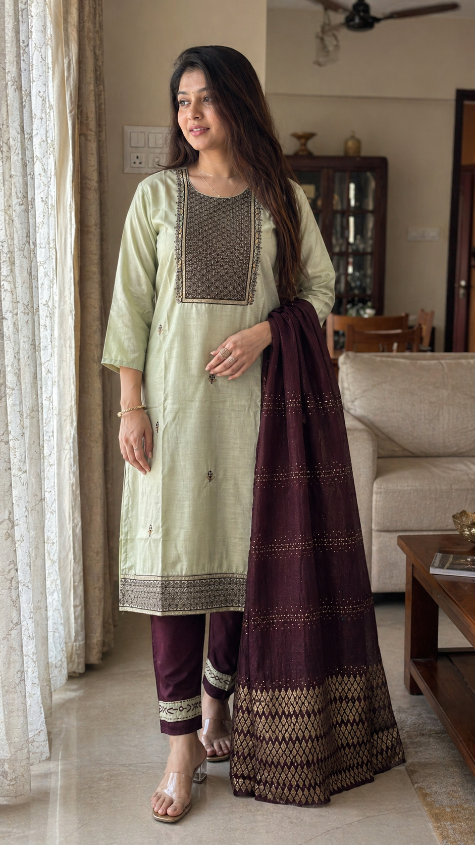 Rangrez Embroidered Salwar Set