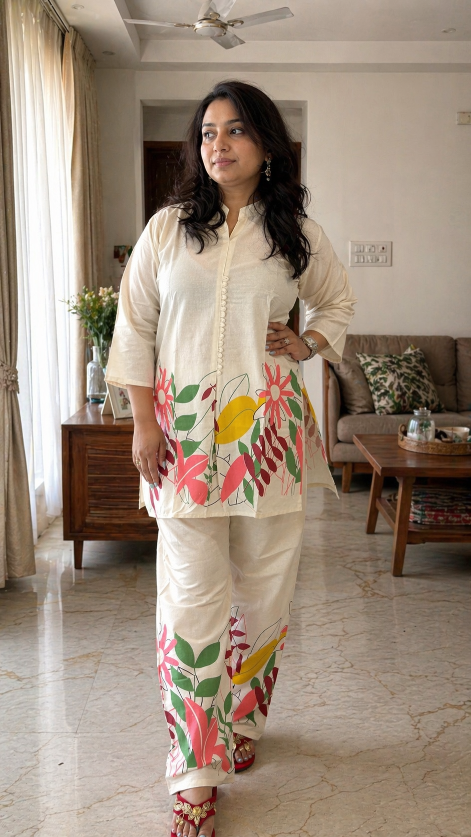 Basant Bloom Co-ord Set