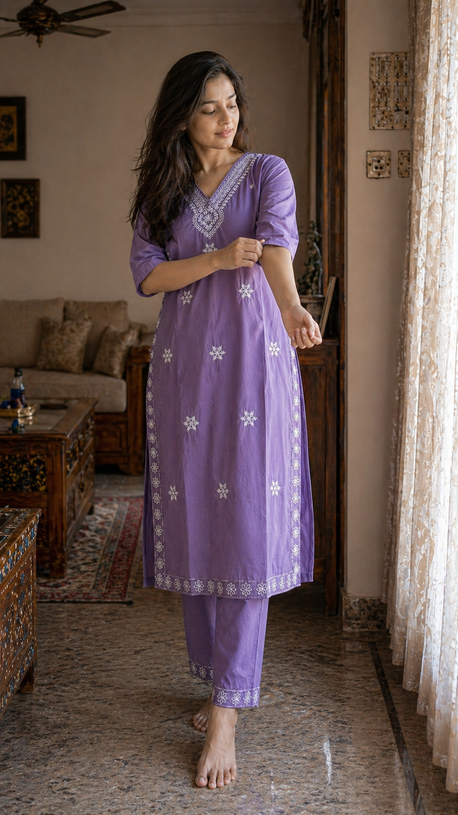 Sitara Embroidered Coord Set