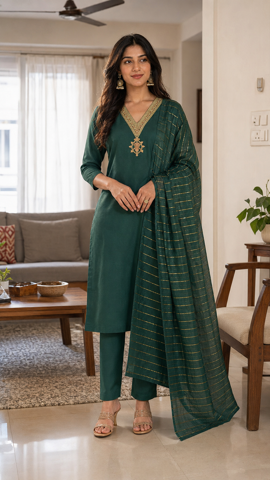 Hariyali Zardozi