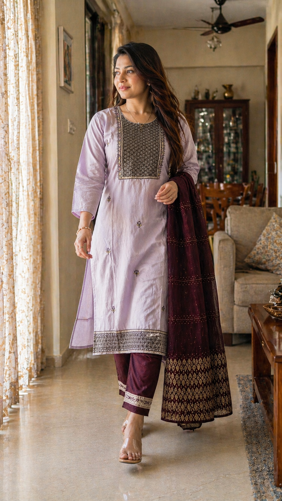 Rangrez Embroidered Salwar Set