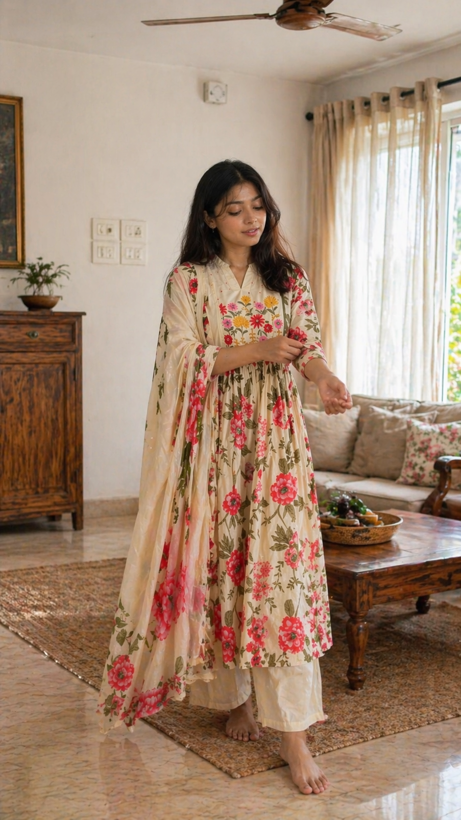 Gulbahar Anarkali Set