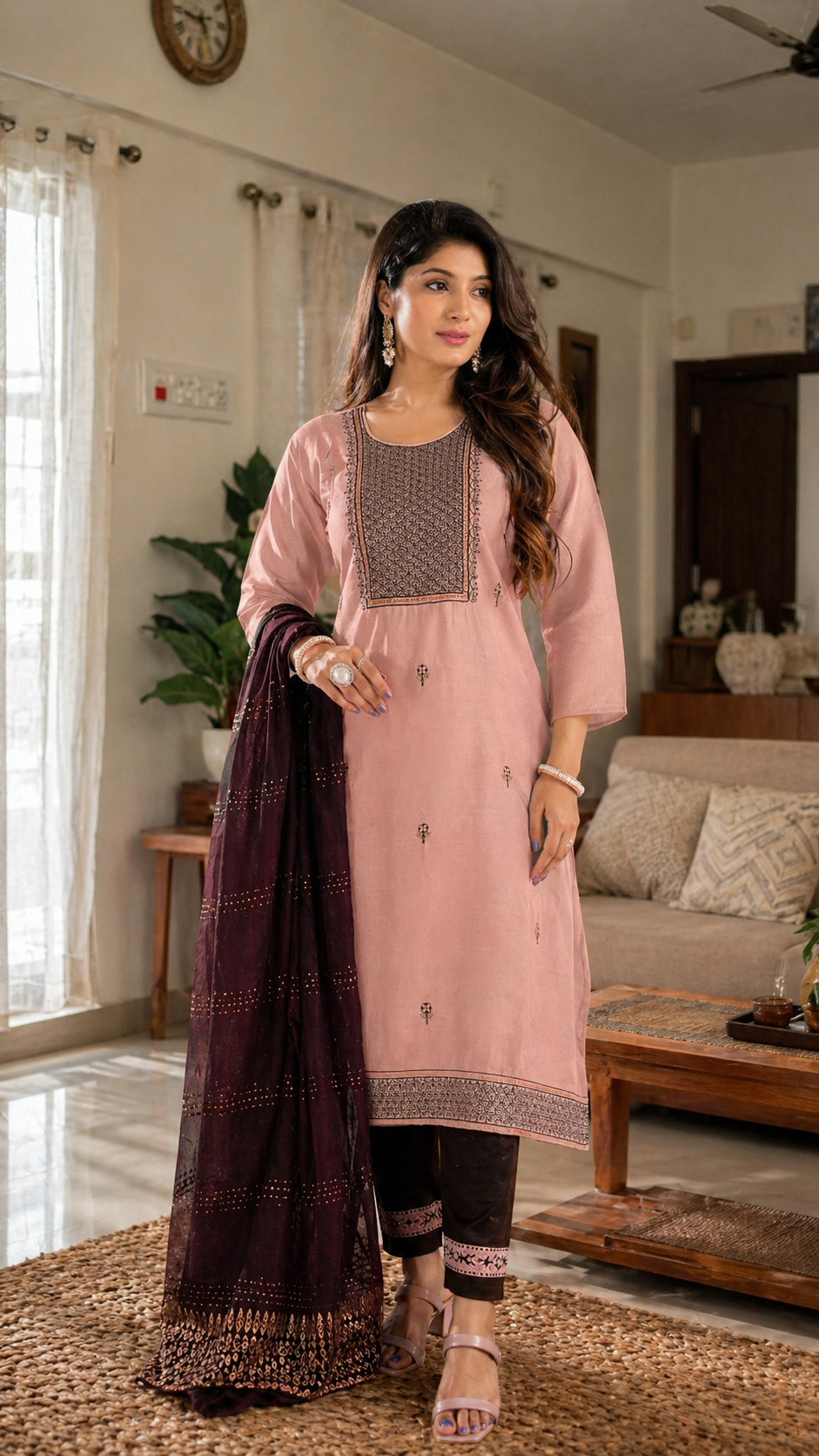 Rangrez Embroidered Salwar Set