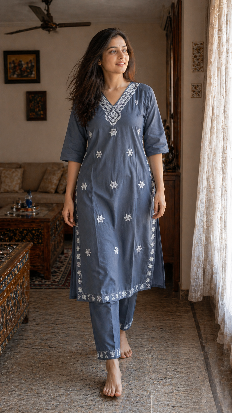 Sitara Embroidered Coord Set