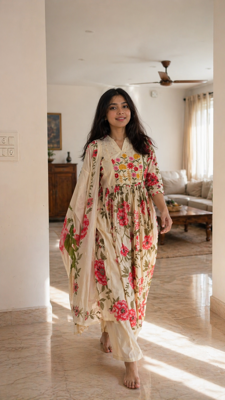 Gulbahar Anarkali Set